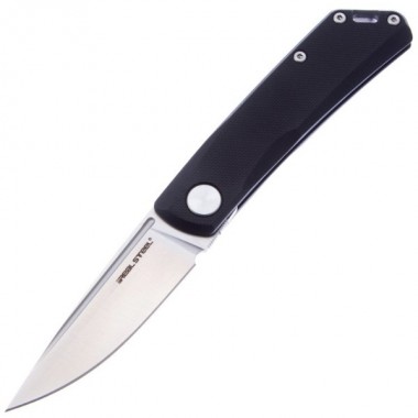 Нож складной Real Steel Luna Lite Black G10, клинок D2, 7см